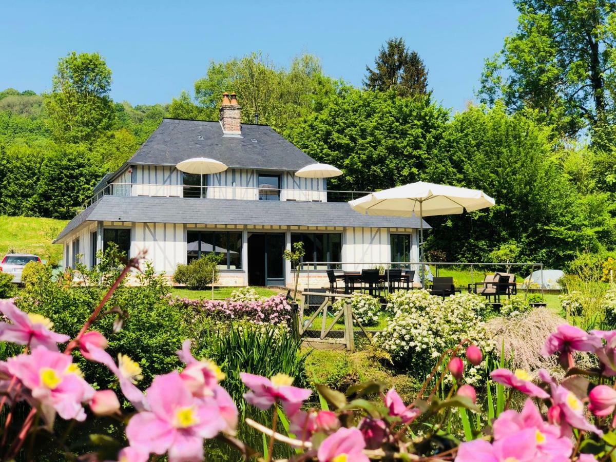 Toutainville Domaine Le Hetrey B&B 외부 사진